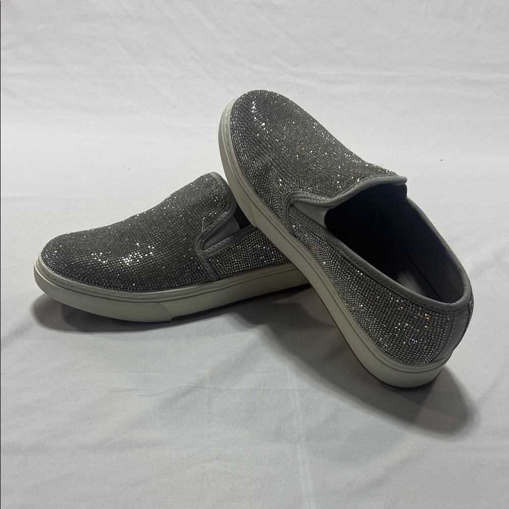NWOB Steve Madden Coulter-R size 8.5 sparkle slip on shoes - Picture 2 of 7